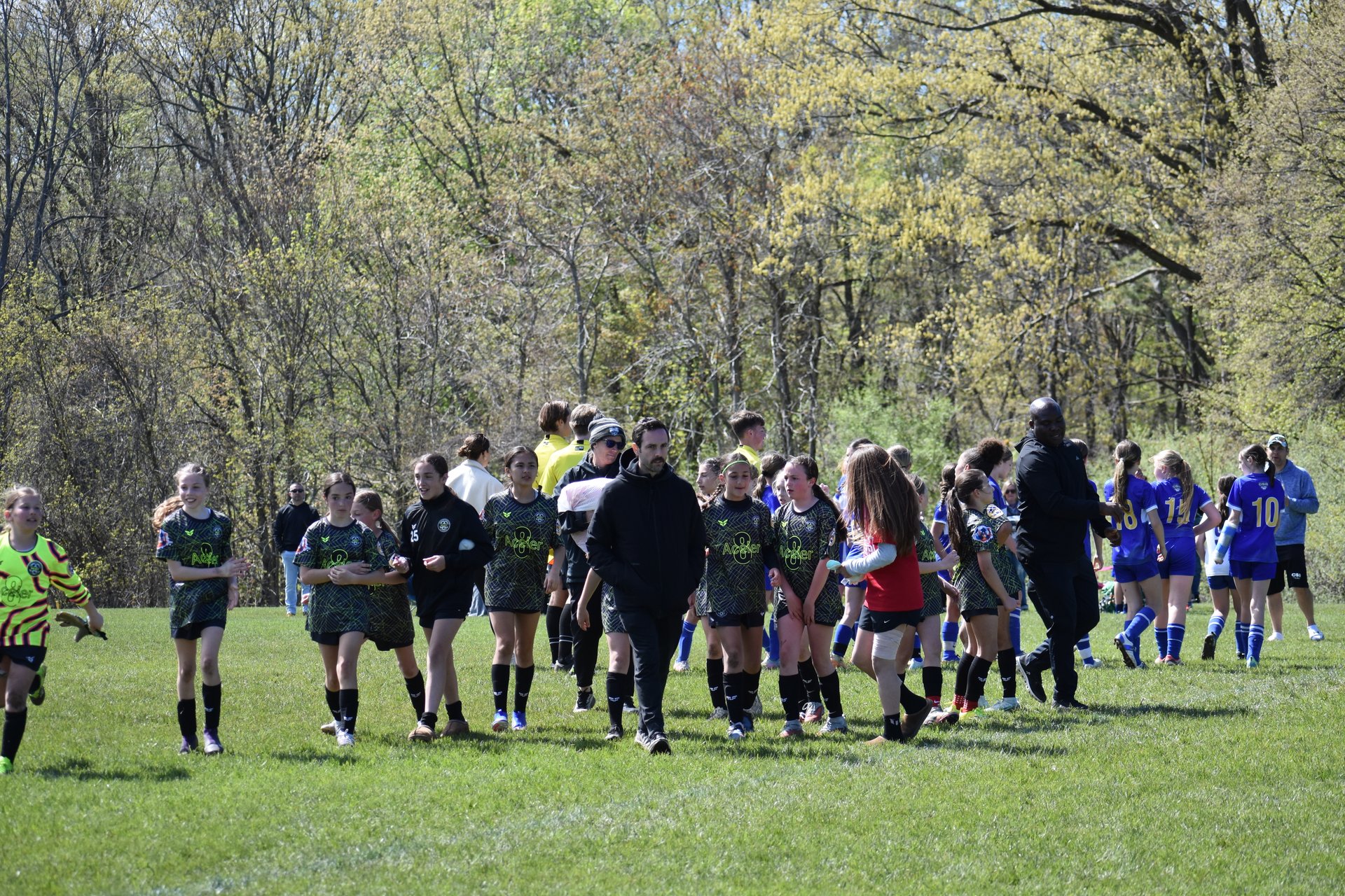 Aceler8 FC players in action