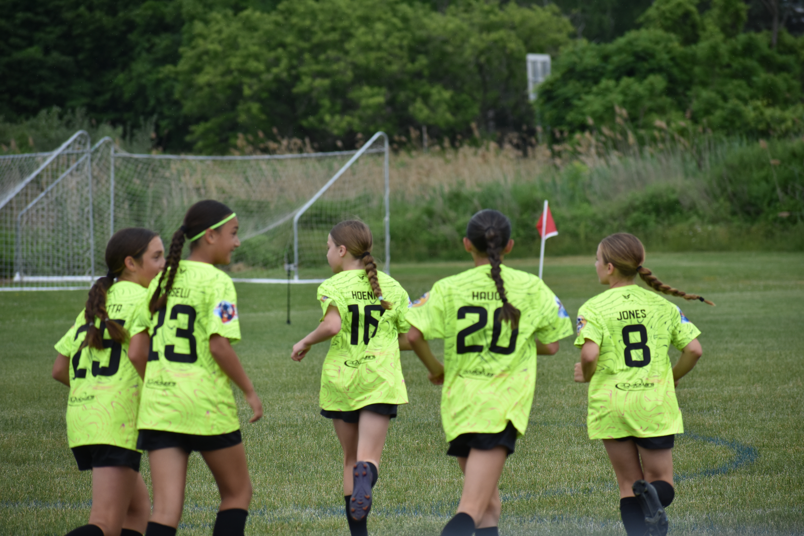 Aceler8 FC players in action